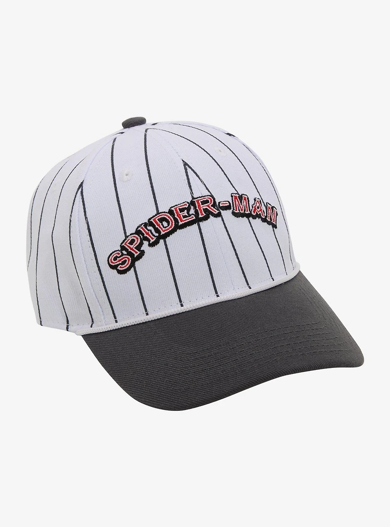 Marvel Spider-Man Striped Baseball Cap — BoxLunch Exclusive