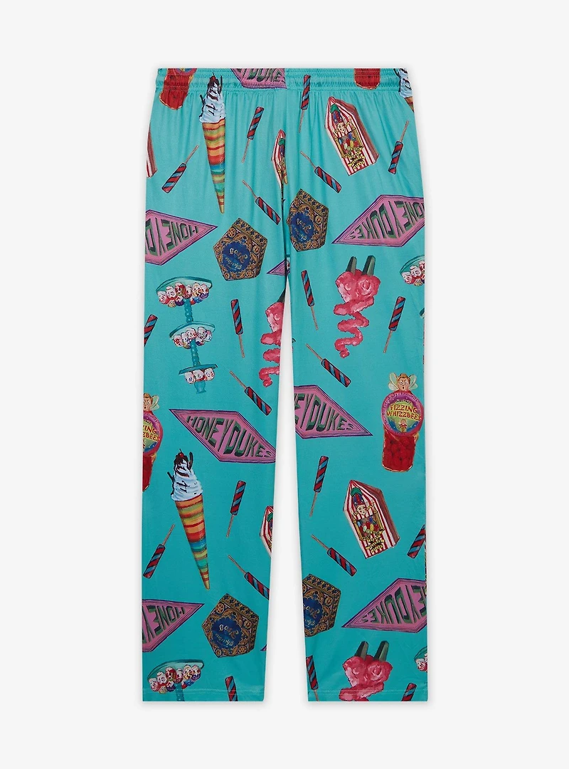 Harry Potter Honeydukes Sweet Treats Allover Print Sleep Pants — BoxLunch Exclusive