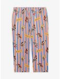 Disney Mickey & Friends Circus Striped Women's Plus Sleep Pants - BoxLunch Exclusive
