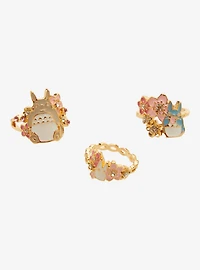 Studio Ghibli® My Neighbor Totoro Cherry Blossom Totoro Ring Set — BoxLunch Exclusive