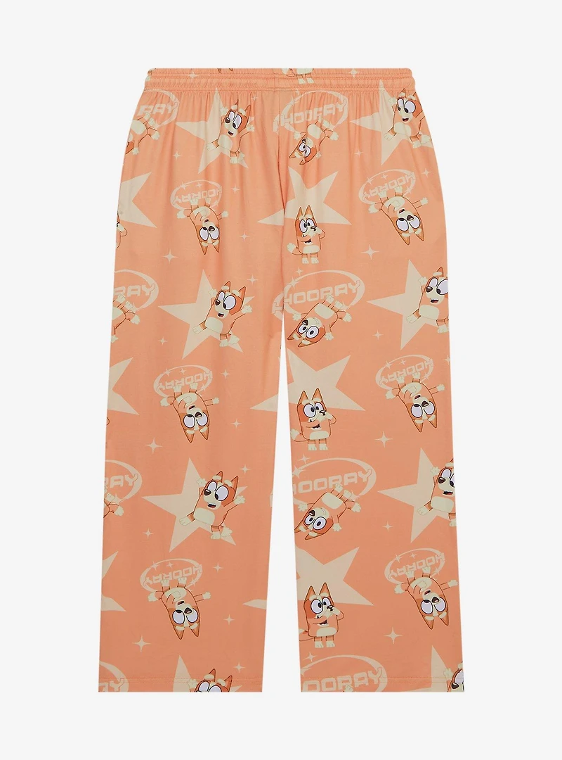 Bluey Bingo Hooray Allover Print Women's Plus Sleep Pants — BoxLunch Exclusive