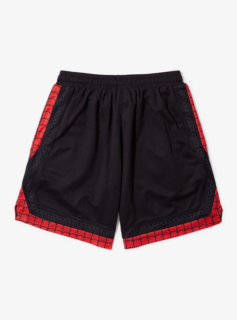 Marvel Spider-Man Contrast Mesh Shorts — BoxLunch Exclusive