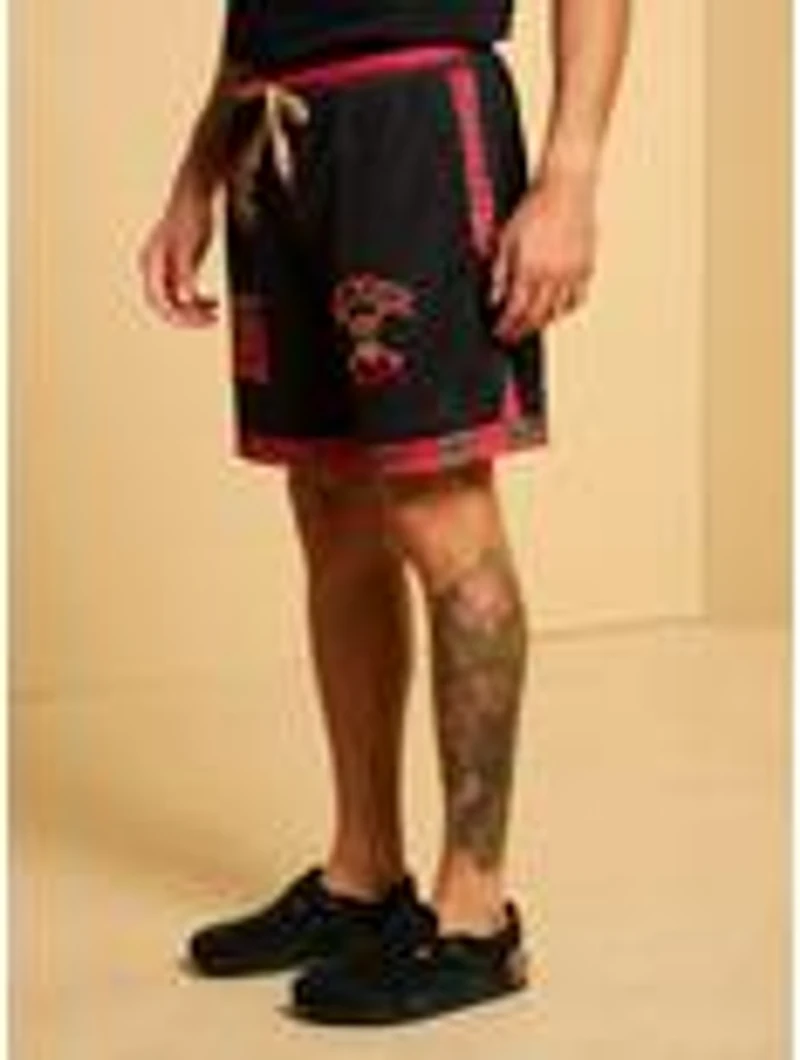 One Piece Monkey D. Luffy Embroidered Icon Shorts - BoxLunch Exclusive