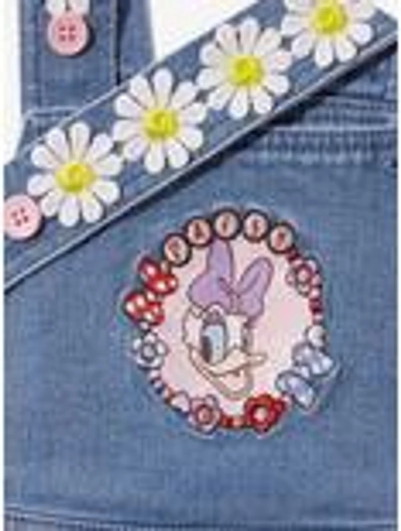 Disney Daisy Duck Denim Toddler Overall Dress — BoxLunch Exclusive