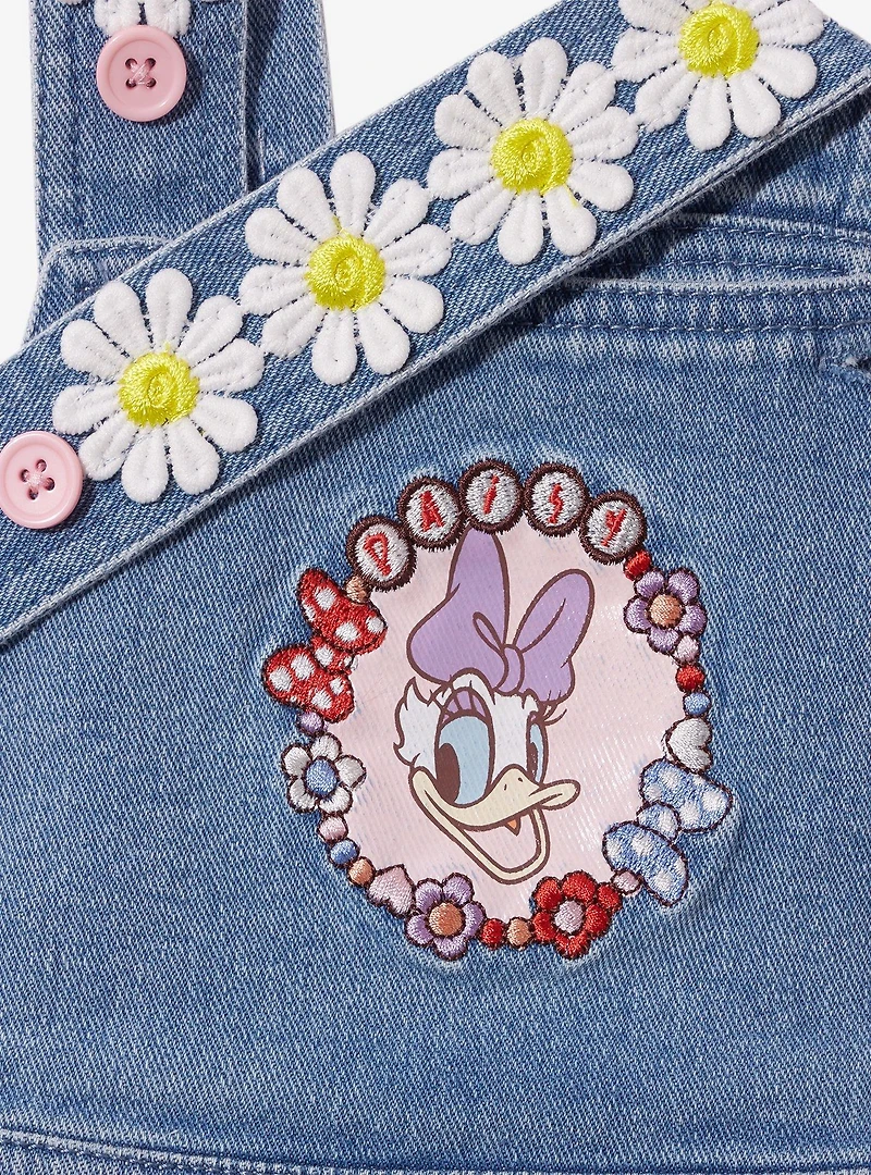 Disney Daisy Duck Denim Toddler Overall Dress — BoxLunch Exclusive