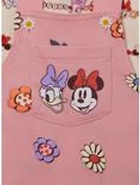 Disney Minnie & Daisy Floral Infant Overalls T-Shirt Set - BoxLunch Exclusive