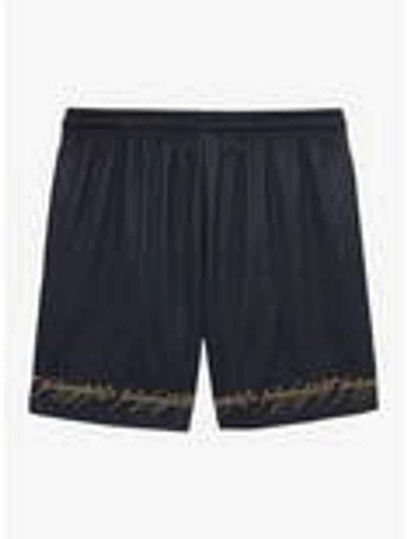the Lord of Rings Leaf Lorien Embroidered Mesh Shorts - BoxLunch Exclusive