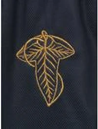 the Lord of Rings Leaf Lorien Embroidered Mesh Shorts - BoxLunch Exclusive