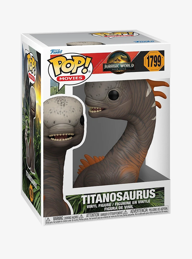 Funko Pop! Movies Jurassic World: Rebirth Titanosaurus Vinyl Figure