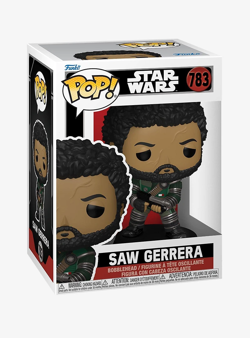 Funko Pop! Star Wars Saw Gerrera Vinyl Figure