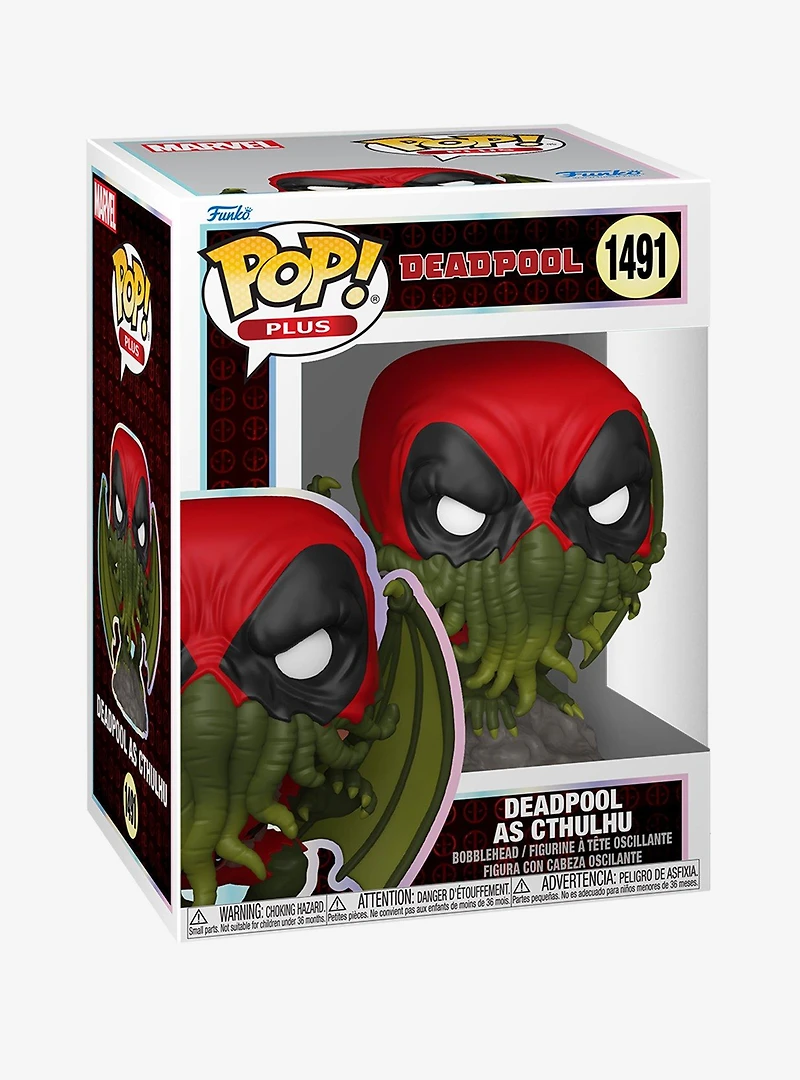 Funko Pop! Plus Marvel Deadpool as Cthulhu Vinyl Figure