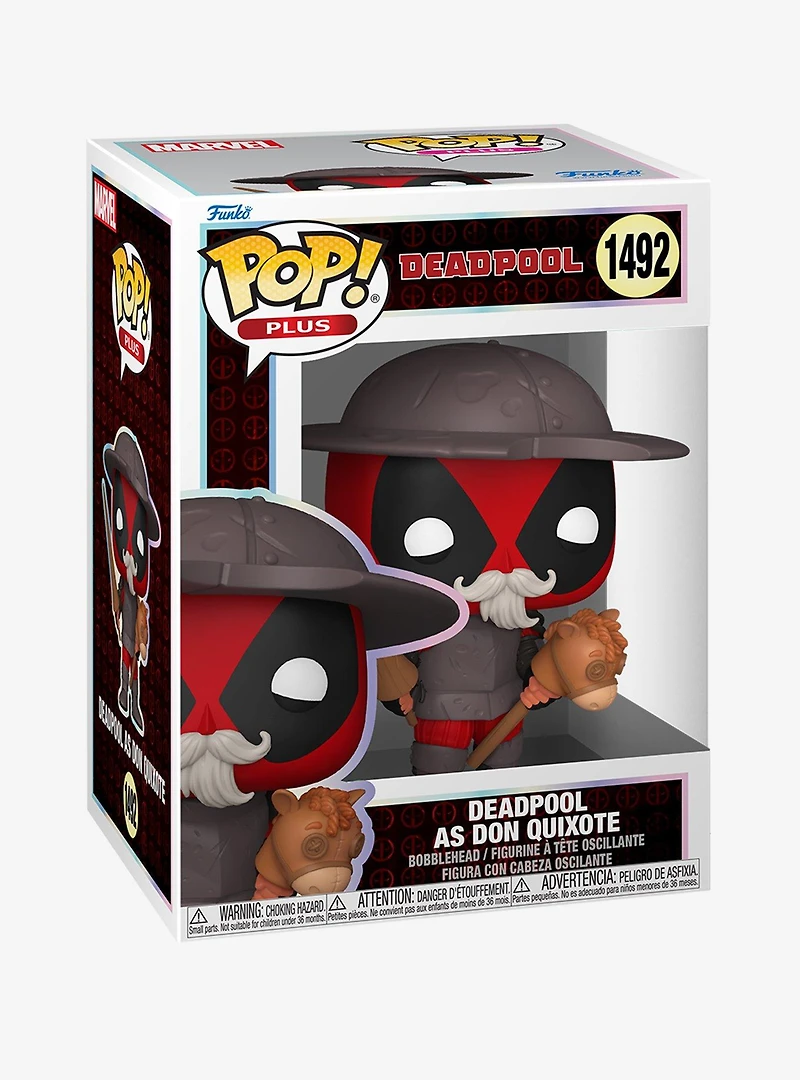 Funko Pop! Plus Marvel Deadpool as Don Quixote Vinyl Figure