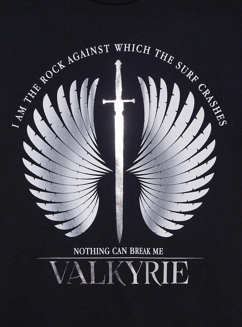 A Court of Thorns and Roses Valkyrie Silver Symbol Women's T-Shirt