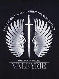 A Court of Thorns and Roses Valkyrie Silver Symbol Women's T-Shirt
