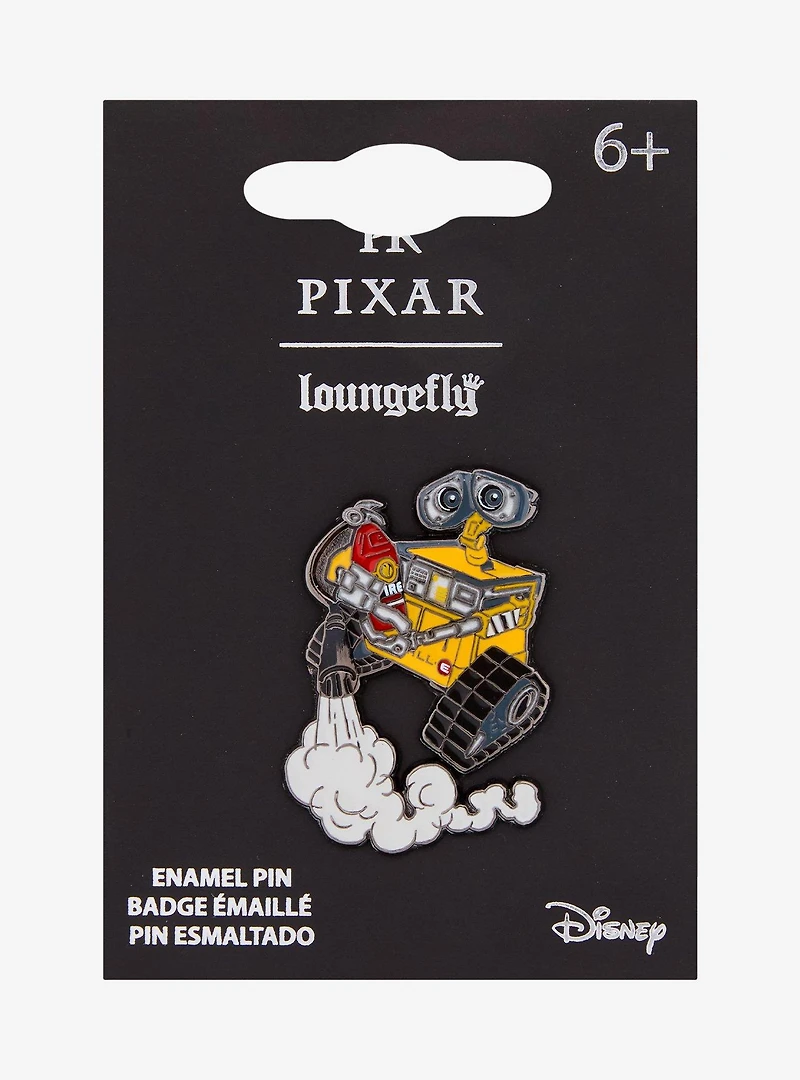 Loungefly Disney Pixar WALL-E Fire Extinguisher Flight Enamel Pin