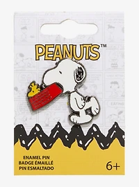 Loungefly Peanuts Snoopy & Woodstock Food Bowl Enamel Pin