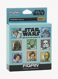 FiGPiN Star Wars Character Portraits Blind Box Enamel Pin