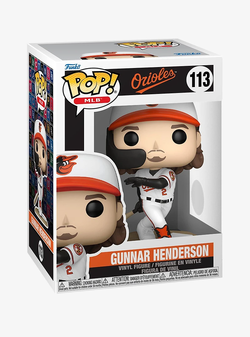 Funko Pop! MLB Baltimore Orioles Gunnar Henderson Vinyl Figure