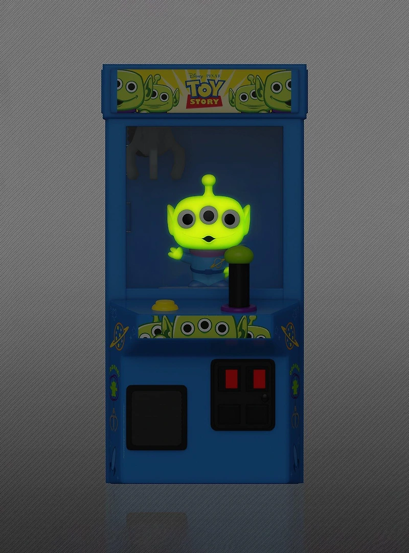 Funko Bitty Pop! Disney Pixar Toy Story Alien Glow-in-the-Dark Mini Figure Arcade Display