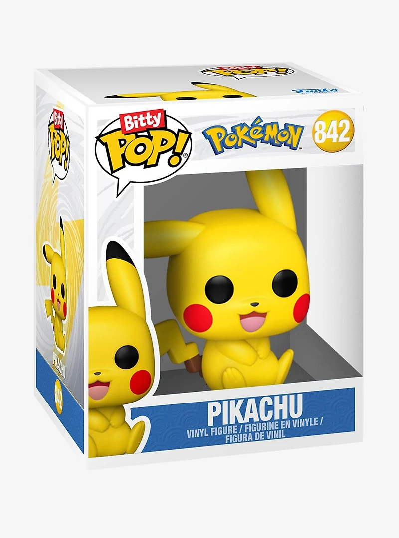 Funko Bitty Pop! Pokémon Pikachu & Friends Mini Vinyl Figure Set