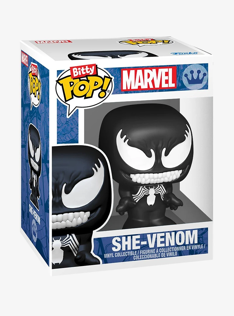Funko Bitty Pop! Marvel Spider-Man Venom & Friends Mini Vinyl Figure Set