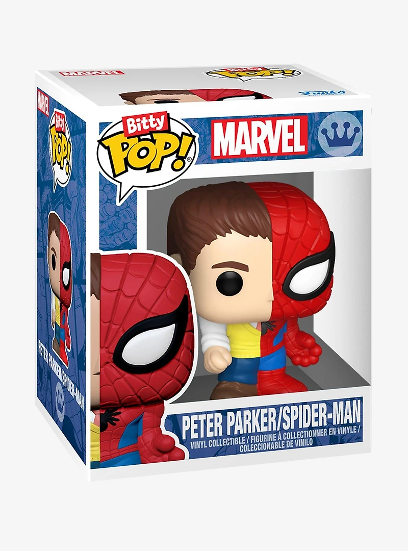 Funko Bitty Pop! Marvel Spider-Man Peter Parker & Friends & Friends Mini Vinyl Figure Set