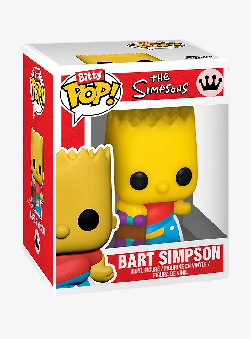 Funko Bitty Pop! The Simpsons Bart Simpson & Friends Mini Vinyl Figure Set