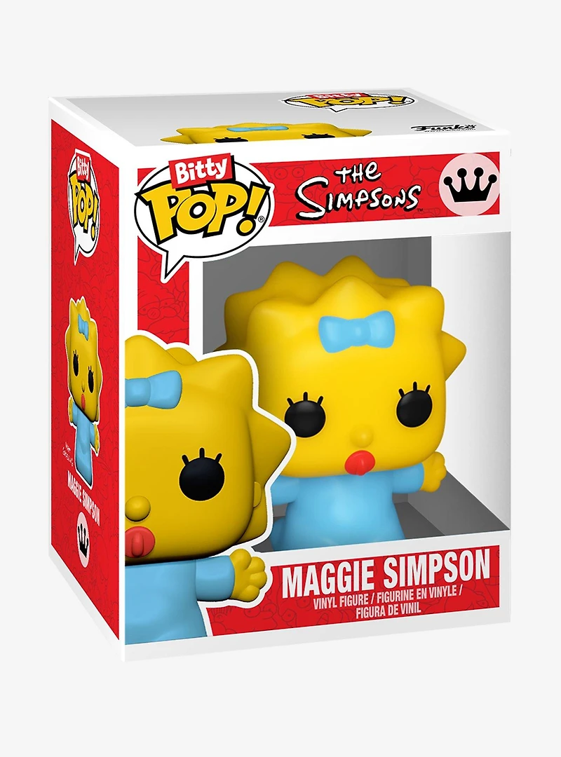 Funko Bitty Pop! The Simpsons Maggie Simpson & Friends Mini Vinyl Figure Set
