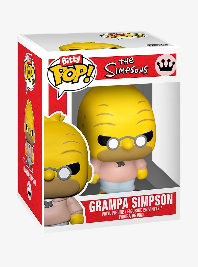 Funko Bitty Pop! The Simpsons Scratchy & Friends Mini Vinyl Figure Set