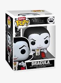 Funko Bitty Pop! Towns Dracula and Castle Vinyl Figure Set