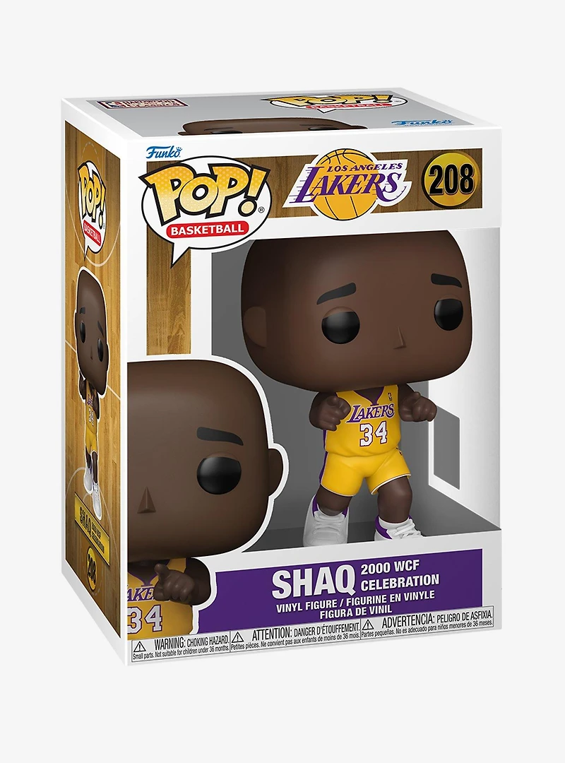 Funko Pop! Basketball Los Angeles Lakers Shaq 2000 WCF Celebration Vinyl Figure