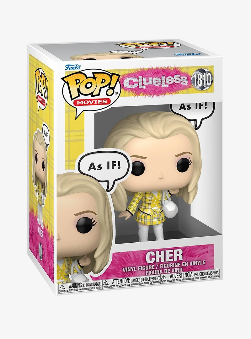 Funko Pop! Movies Clueless Cher Yellow Outfit Vinyl Figure