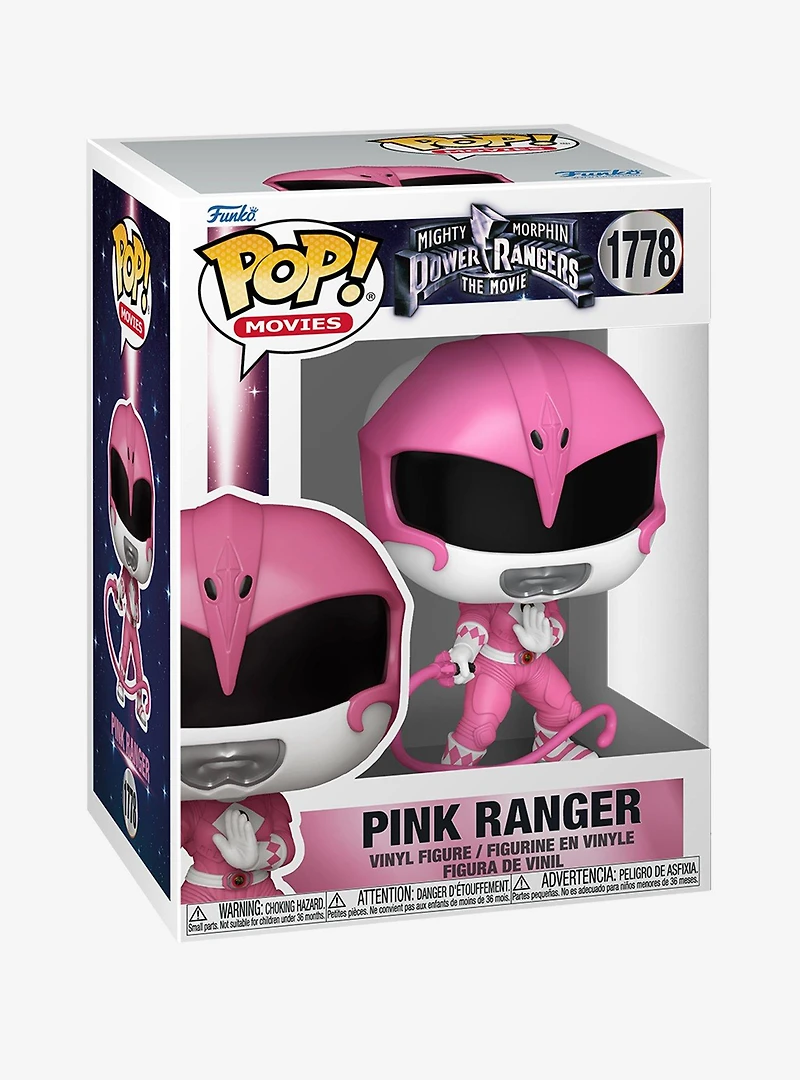 Funko Pop! Movies Mighty Morphin Power Rangers: The Movie Pink Ranger Vinyl Figure