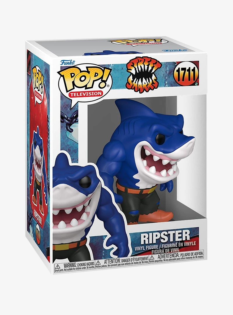 Funko Pop! Television Street Sharks Ripster Vinyl Figure