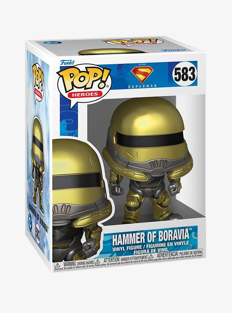 Funko Pop! Heroes DC Comics Superman Hammer of Boravia Vinyl Figure