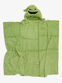 Disney Nightmare Before Christmas Oogie Boogie Plush Hooded Blanket