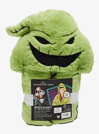 Disney Nightmare Before Christmas Oogie Boogie Plush Hooded Blanket