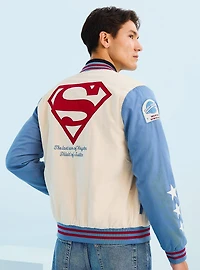 DC Comics Superman Icons Varsity Jacket - BoxLunch Exclusive