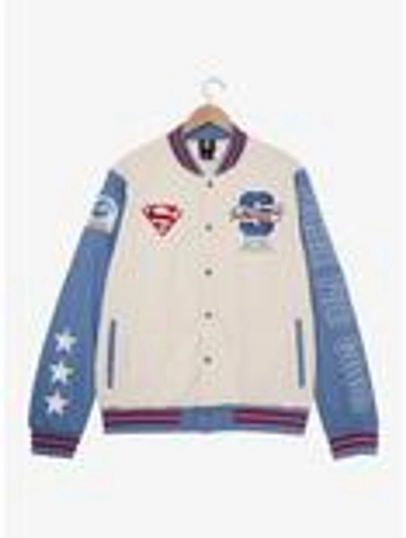 DC Comics Superman Icons Varsity Jacket - BoxLunch Exclusive