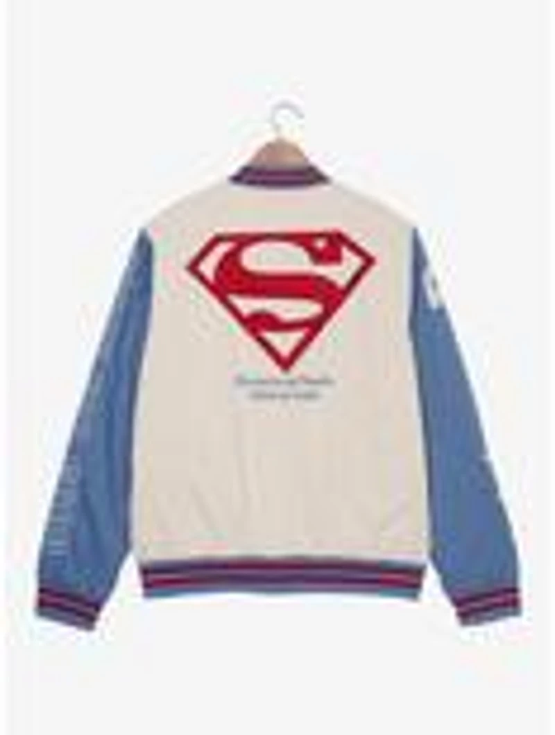 DC Comics Superman Icons Varsity Jacket - BoxLunch Exclusive