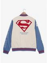 DC Comics Superman Icons Varsity Jacket - BoxLunch Exclusive