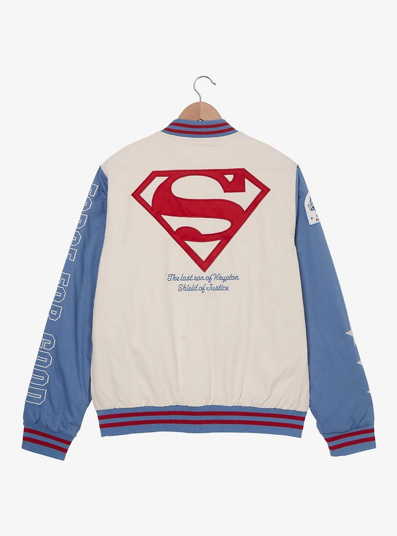 DC Comics Superman Icons Varsity Jacket - BoxLunch Exclusive