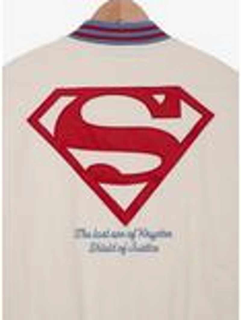DC Comics Superman Icons Varsity Jacket - BoxLunch Exclusive
