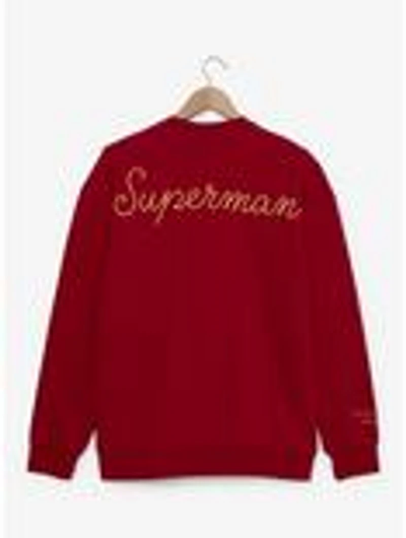 DC Comics Superman Vintage Jersey Crewneck - BoxLunch Exclusive