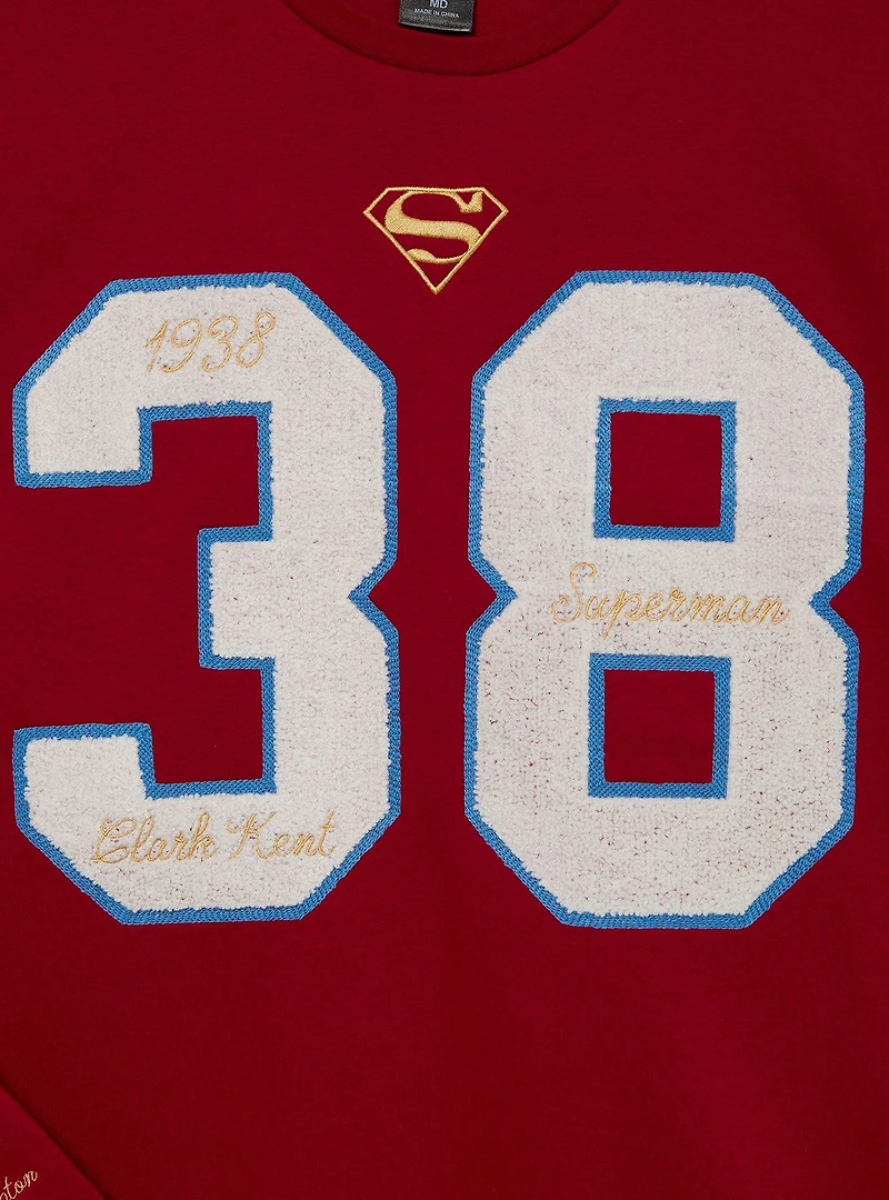 DC Comics Superman Vintage Jersey Crewneck - BoxLunch Exclusive