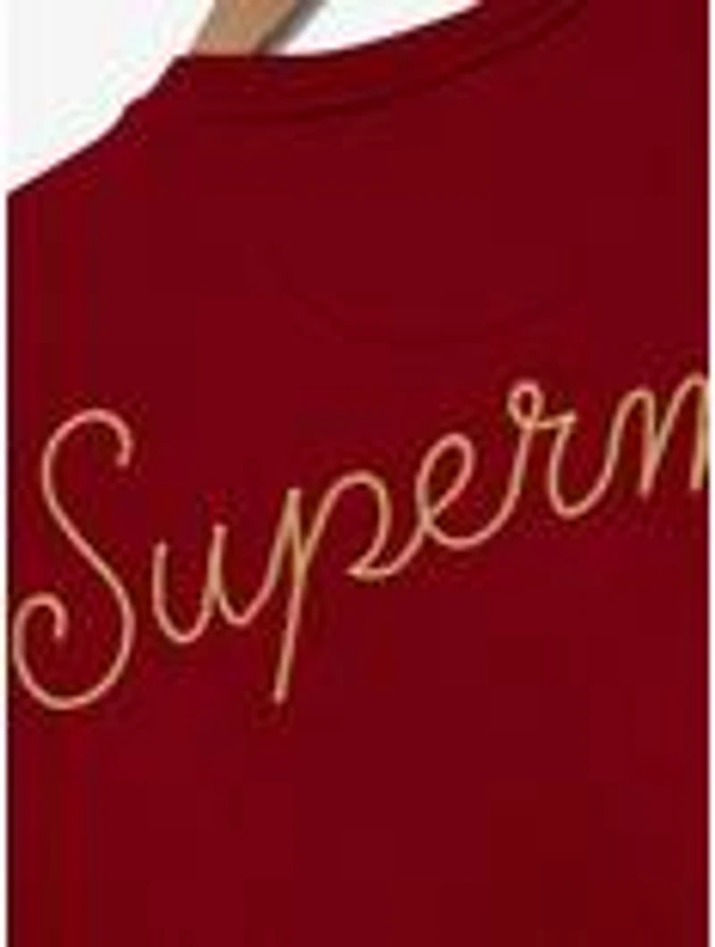 DC Comics Superman Vintage Jersey Crewneck - BoxLunch Exclusive