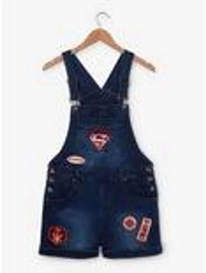DC Comics Superman Icons Women's Short Overalls