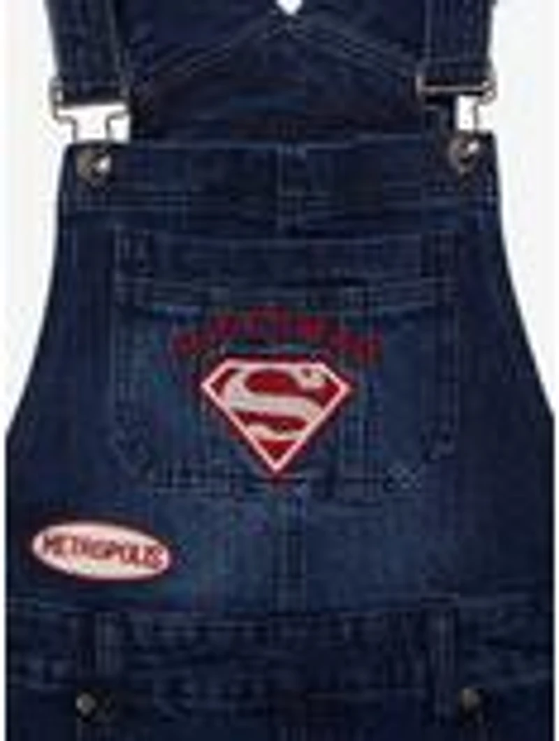 DC Comics Superman Icons Women's Short Overalls
