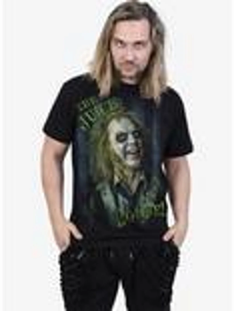 Spiral Beetlejuice 2 Juice Is Loose Front Print T-Shirt