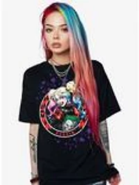 Spiral Harley Quinn Puddin' Front Print T-Shirt